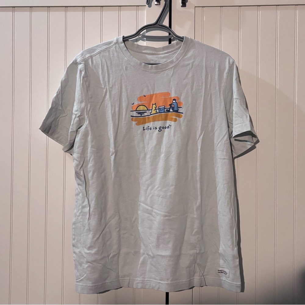 Men’s Life is Good Crusher-LITE Tee